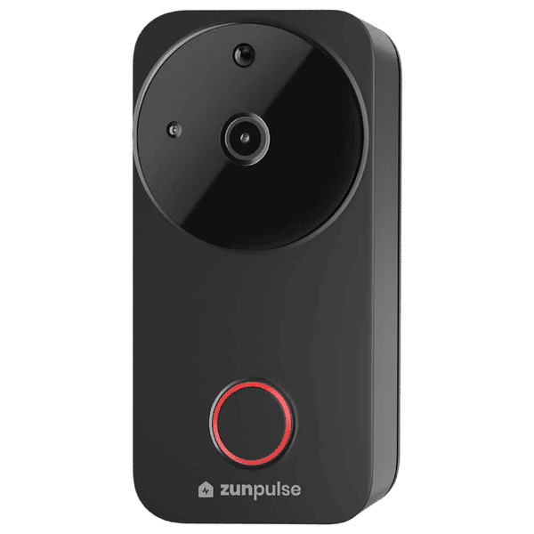 Buy Zunpulse Smart Door Bell Motion Sensor Alert ZUNSDB Black
